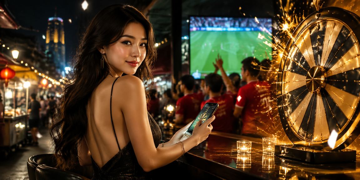 Người chơi tại chợ đêm Hà Nội trải nghiệm roulette trực tuyến trên điện thoại
